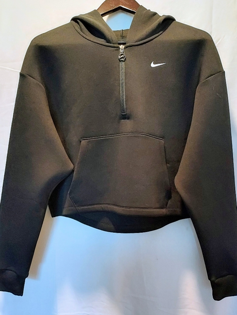 Nike Dri-FIT Women's Graphic 1/2-Zip Training Hoodie Size S